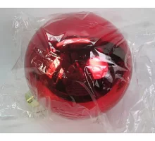 Новогодний шар Novogod'ko пластик 25cм красный глянец (974434)