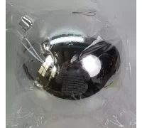 Новорічна куля Novogod'ko пластик 25cм срібло глянець (974078)