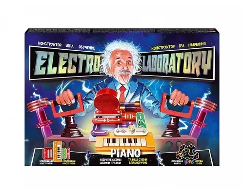 Електронний конструктор Electro Laboratory Piano Danko Toys (ELab-01-02)