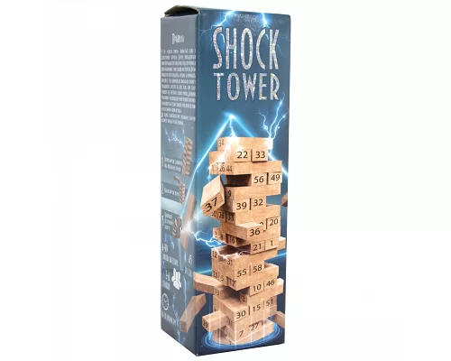Настільна гра Shock Tower Шок Товер дженга Strateg (30858)