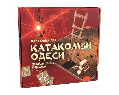 Настільна гра Катакомби Одеси українською мовою Strateg (30285)