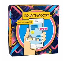 Настільна гра Початимось? українською мовою Strateg (30328)