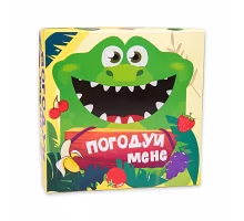 Настільна гра Strateg Погодуй мене - Крокодил українською мовою 30379