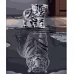 Картина за номерами Strateg Кіт та тигр 40х50 см (HH009)