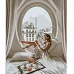 Картина за номерами Strateg   Сніданок на фоні Парижу 40х50 см (HH054)