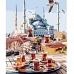 Картина за номерами Strateg   Чаювання у Стамбулі 40х50 см (HH056)