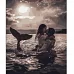 Картина за номерами Strateg   Поцілунок з русалкою 40х50 см (HH068)