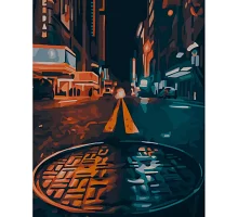 Картина за номерами Strateg   Вулиці Нью-Йорку 40х50 см (GS806)