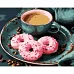 Картина за номерами Strateg Кава з пончиками 40х50 см (GS870)