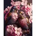 Картина за номерами Strateg   Птахи в квітах 40х50 см (GS958)