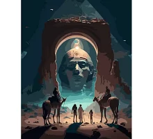 Картина за номерами Strateg   Могутній Фараон 40х50 см (GS968)