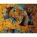 Картина за номерами Strateg Втомлений леопард 40х50 см (GS1008)
