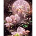 Картина за номерами Strateg Фантастичні квіти 40х50 см (GS1022)
