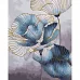 Картина за номерами Strateg Сині квіти 40х50 см (GS1081)