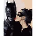 Картина за номерами Strateg Бетмен з жінкою-кішкою 40х50 см (GS1142)