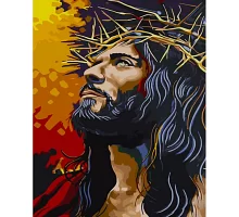 Картина за номерами Strateg Ісус в терновому вінку 40х50 см (GS1275)