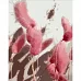Картина за номерами Strateg   Рожеві колоски   40х50 см (DY395)