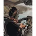 Картина за номерами Strateg   Дівчина-пілотка з косичками   40х50 см (GS1271)