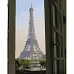 Картина за номерами Strateg   Ейфелева вежа за вікном   40х50 см (GS1269)