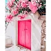 Картина за номерами Strateg Рожеві двері 40х50 см (GS1313)