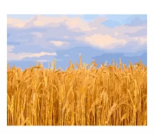 Картина за номерами Strateg Пшеничне поле 40х50 см (GS1337)