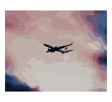 Картина за номерами Strateg   Літак у небі   40х50 см (GS803)