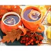 Картина за номерами Strateg   Осінній чай   40х50 см (GS846)