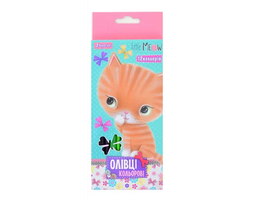 Карандаши 12 цвета Little meow код: 290438