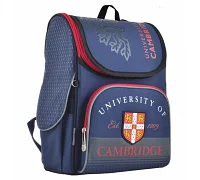 Рюкзак школьный ортопедический каркасный YES H-11 Cambridge 33.5*26*13.5 код: 555134
