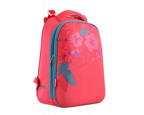 Рюкзак школьный ортопедический каркасный 1 Вересня H-12 Blossom код: 556042