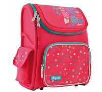 Рюкзак школьный ортопедический каркасный 1 Вересня H-17 Lovely roses код: 556331