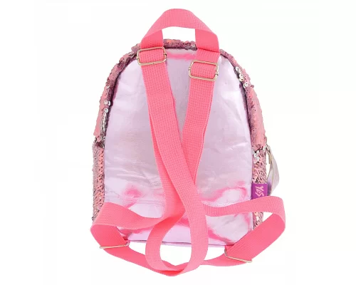 Рюкзак міський YES з паєтками GS-02 Pink код: 557651