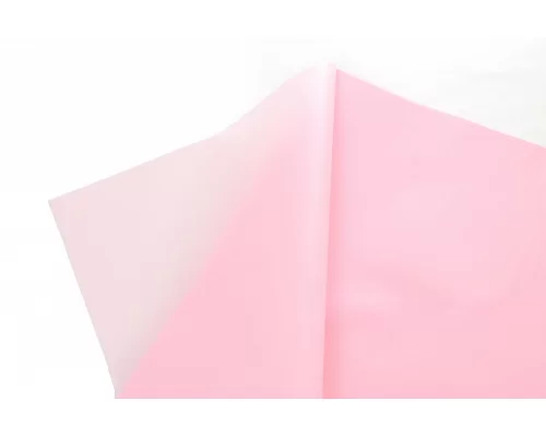 Плівка для упаковки і декорування світло-рожевий 60*60см 10 аркушів. код: 741625