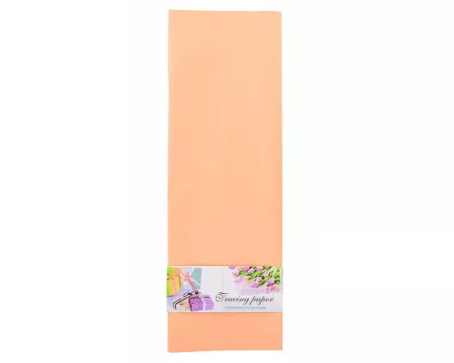 Пленка для упаковки и декорирования абрикосовый 60*60см 10 листов. код: 741629