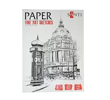 Набор бумаги для графики Santi А3 Fine art sketches 20 л. 190 г/м2 код: 742614