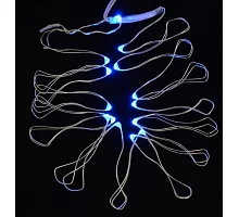 Электрогирлянда Yes Fun LED-нить 15 ламп голубая 160 м. 1 реж.мигания серебрян.пров 801118