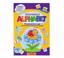 Набір для вивчення англійського алфавіту з наклейками Useful Stickers. код: 953751