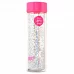 Бутылка для воды YES с блестками Sparkle 570мл крышка розового цвета (707006)