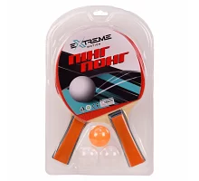 Теннис настольный 2 ракетки 15*25см 3 мячика слюда 19.5*29.5 (TT2134)