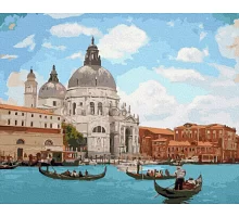 Картина по номерам Солнечный день в Венеции в термопакете 40*50см (GX34545)