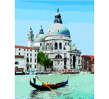 Картина за номерами Венеціанський гондольєр в Термопакет 40 * 50см (VA-2735)