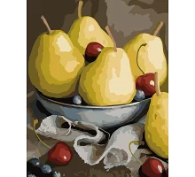 Набор картина за номерами Натюрморт с грушами 40*50 см SANTI (953925)
