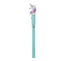 Ручка YES шарико-масляная «Magic Forest» 08мм синяя LED (412034)