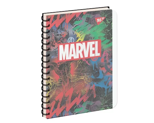 Зошит В6 144 клітка YES Пл.Обл. Marvel прози. набір 3 шт. (681702)