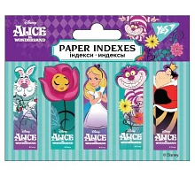 Индексы бумажные YES Alice in Wonderland 50x15мм 100 шт (5x20) (170249)