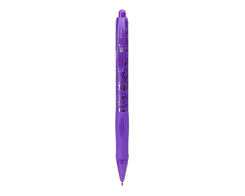Ручка YES кульково-масляна Cool автоматична 05мм синя (411895)