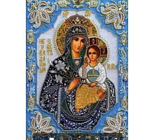 Алмазна мозаїка Богородиця з немовлям 30*40 см з рамкою 41 *31*25 см (H8093)