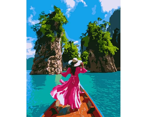 Картина за номерами Чарівний Таїланд 40 * 50 см. SANTI (953951)
