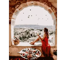 Картина по номерам в коробке Окно в Каппадокию , 40*50 см., SANTI (954015)