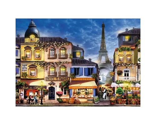 Алмазна мозаїка Нічний Париж 40 * 50 см Santi (954177)
